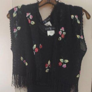 Midi Length Designer 2 Piece Sweater Dress